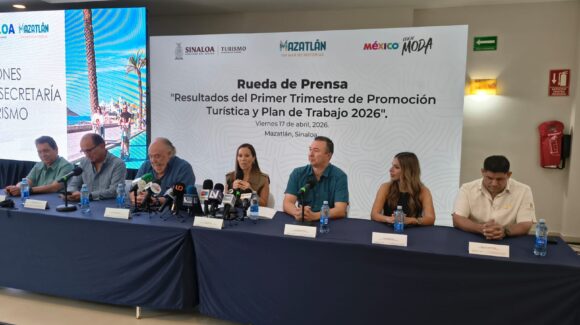 Mazatlán registra 13 millones de turistas y derrama superior a 9 mil millones en primer trimestre de 2026
