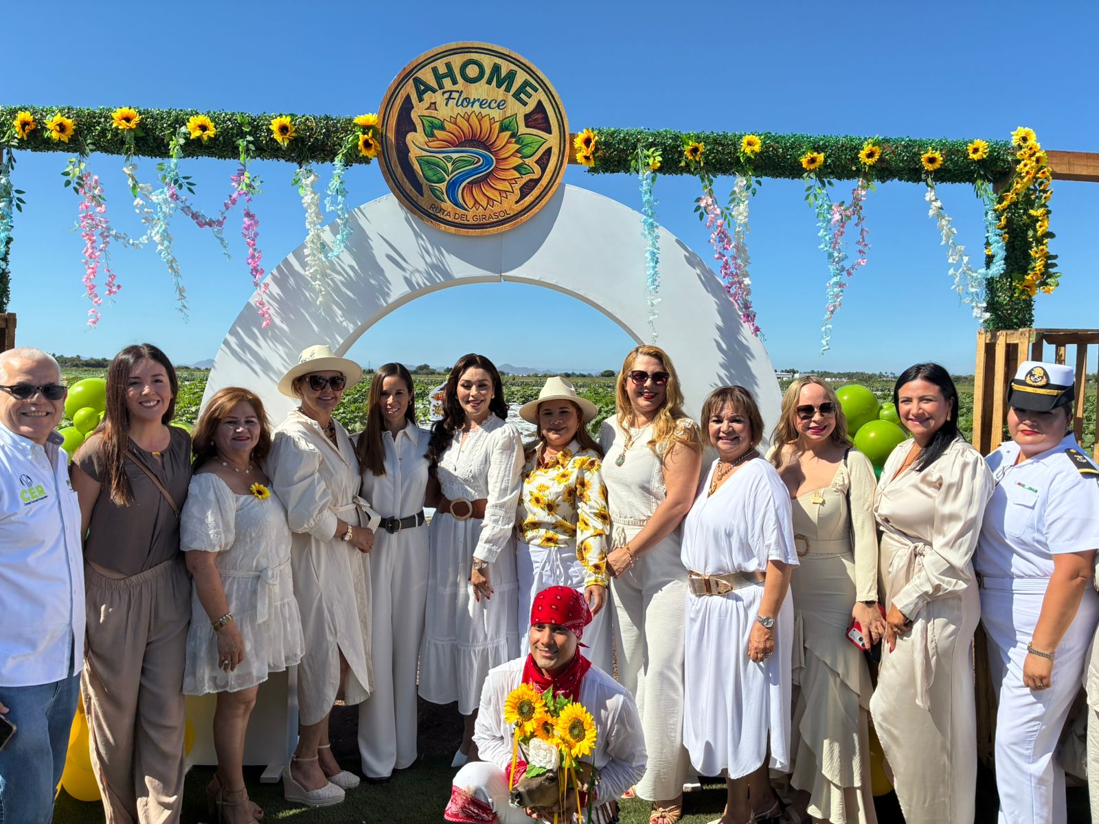 Inauguran el corredor turístico ‘Ahome Florece’ en el ejido Flores Magón