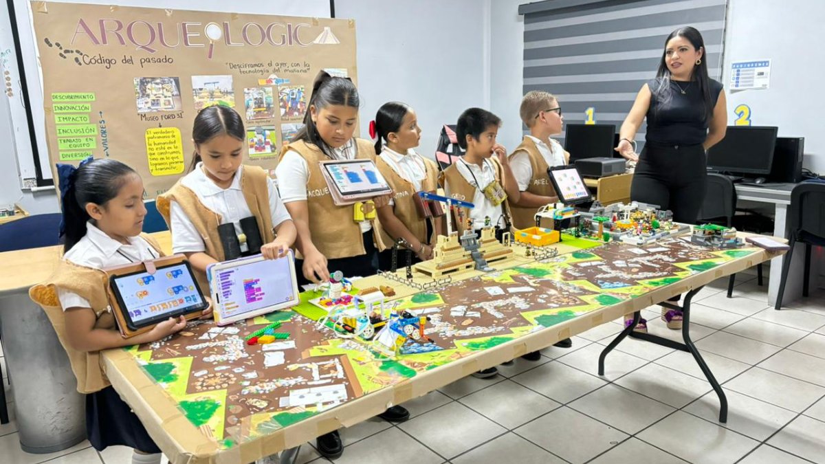 seis alumnos logran pase nacional a la first lego leagues en cdmx demostracion