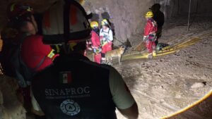 sellan tapon en presa de jales y refuerzan estructura en mina santa fe mazatlan