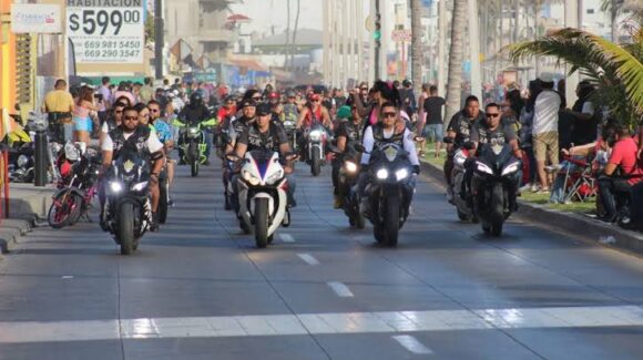 ¡Prevénganse! Cerrarán la Avenida Del Mar este sábado para desarrollo del tradicional desfile de la Semana de la Moto en Mazatlán, Sinaloa