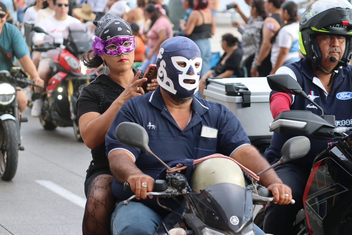 Motociclistas en la Semana de la Moto 2026 en Mazatlán