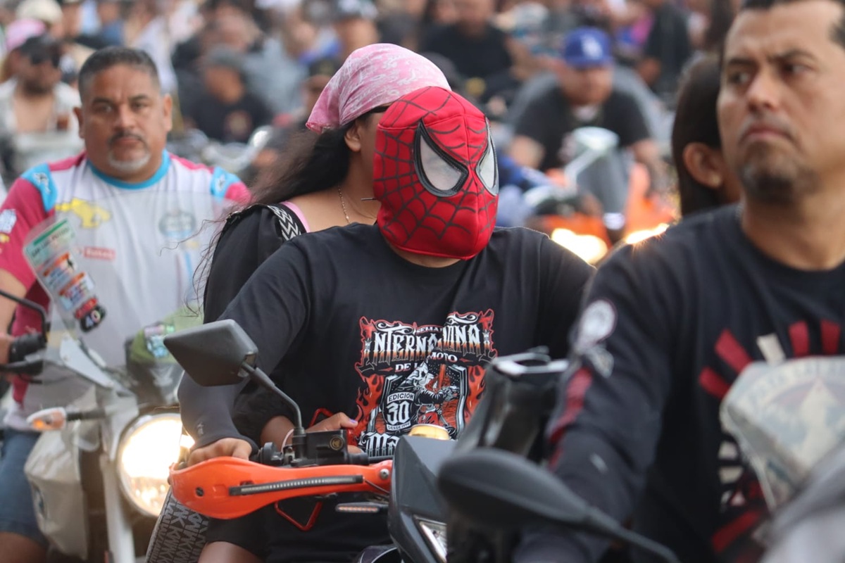 Motociclistas en la Semana de la Moto 2026 en Mazatlán