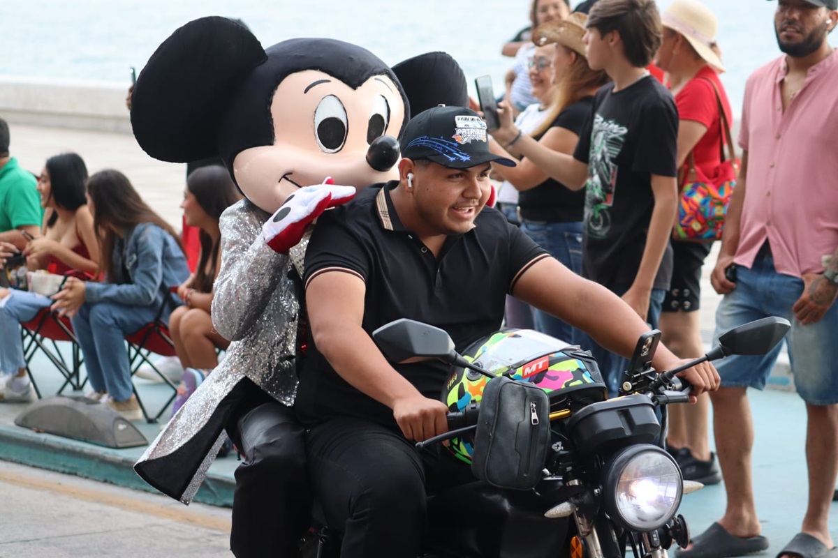 Motociclistas en la Semana de la Moto 2026 en Mazatlán