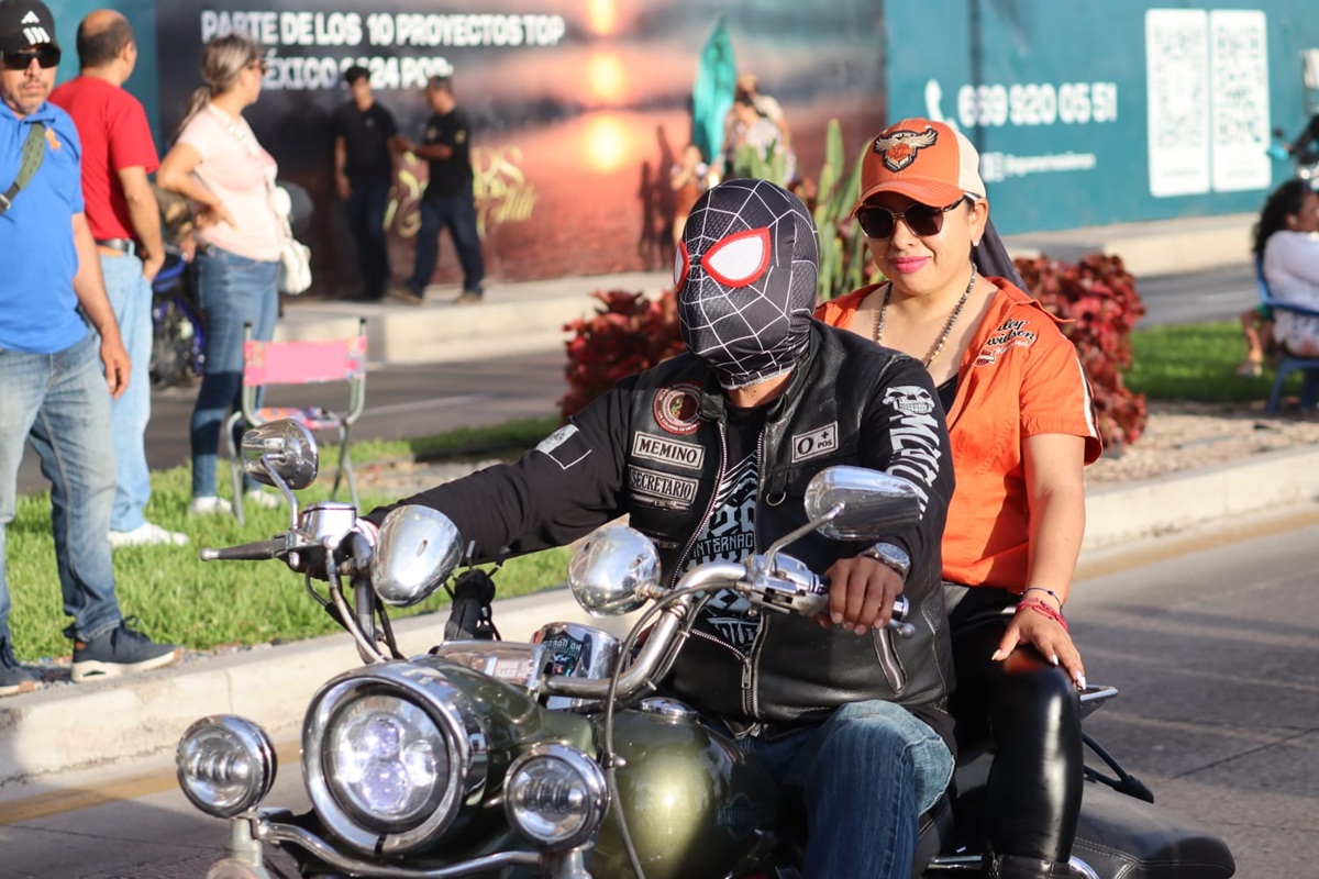 Motociclistas en la Semana de la Moto 2026 en Mazatlán