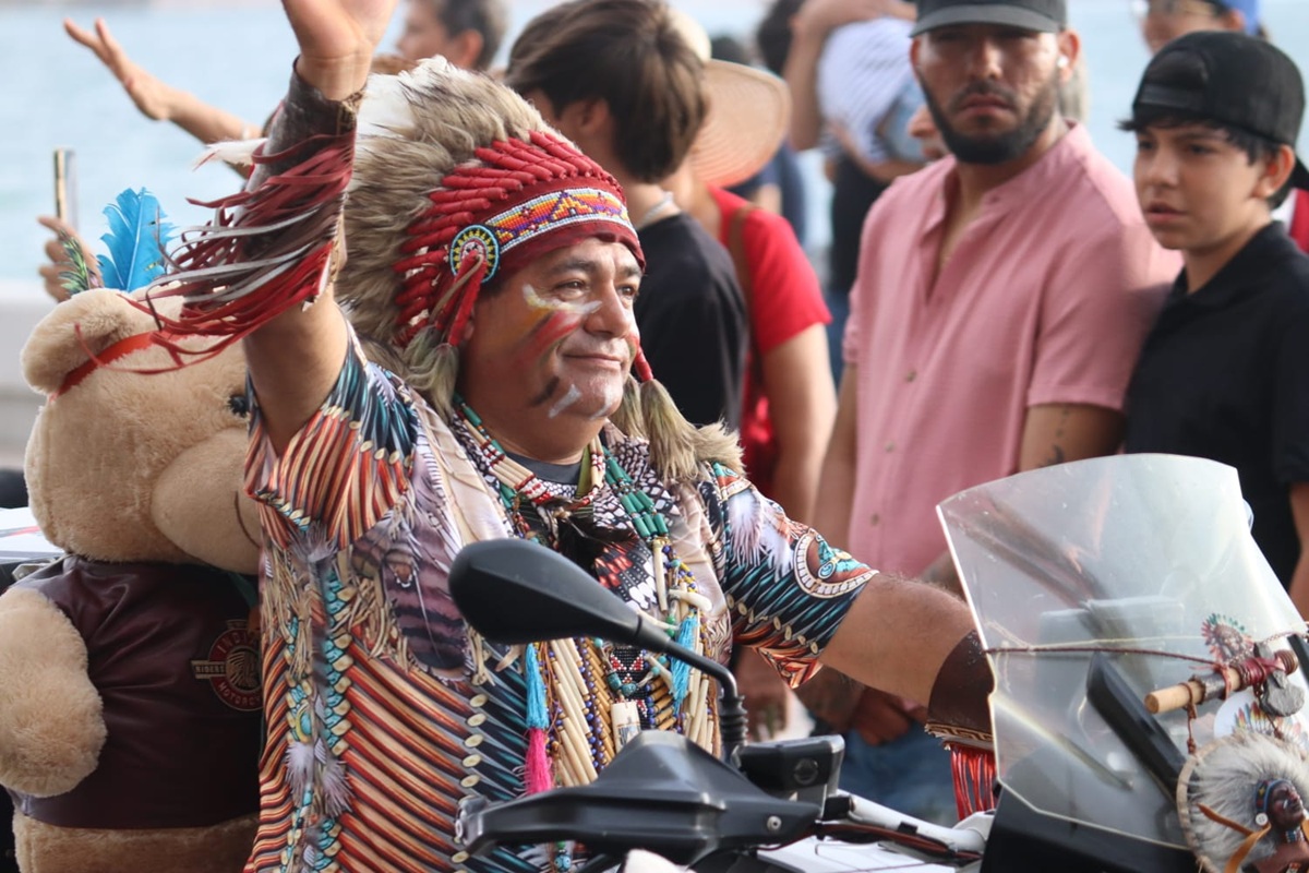 Motociclistas en la Semana de la Moto 2026 en Mazatlán