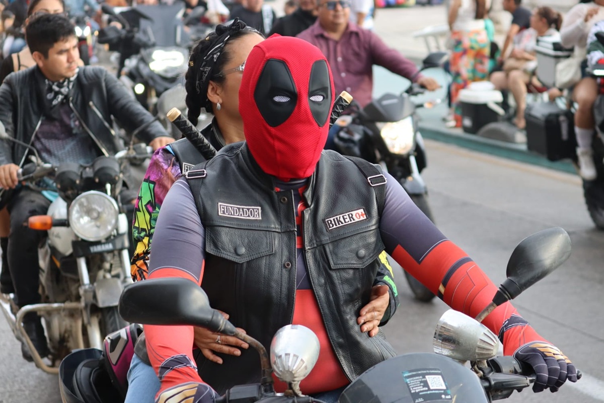 Motociclistas en la Semana de la Moto 2026 en Mazatlán