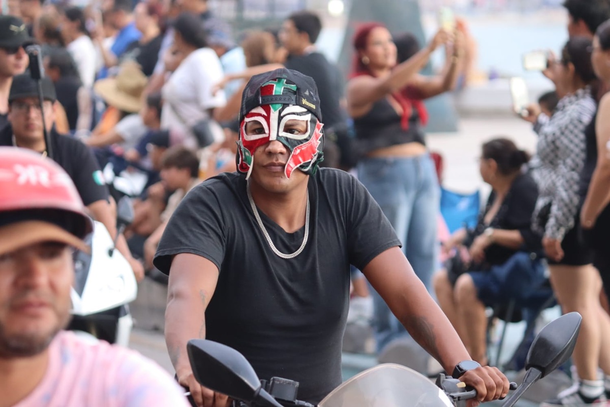 Motociclistas en la Semana de la Moto 2026 en Mazatlán