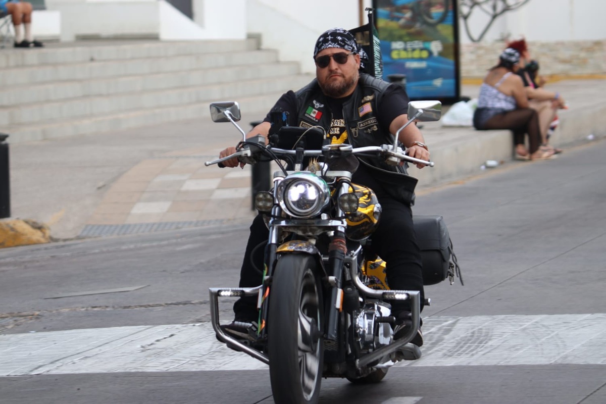 Motociclistas en la Semana de la Moto 2026 en Mazatlán