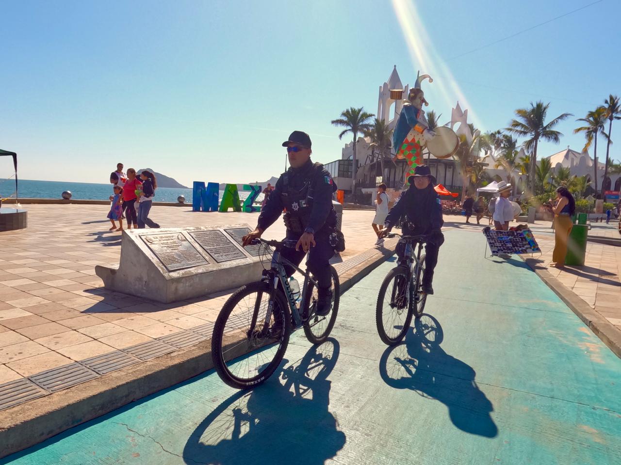 Operativos de seguridad durante la semana santa en Mazatlán