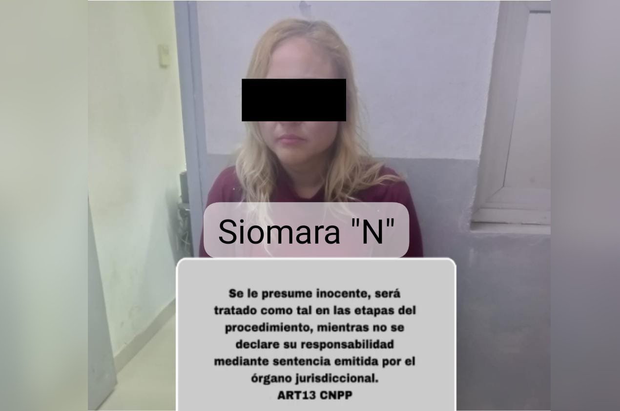 SSPM detiene infraganti a Siomara "N" en Mazatlán