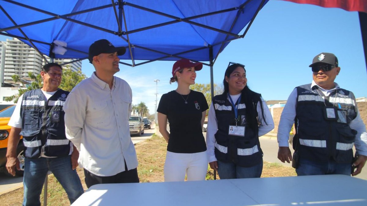 supervisa alcaldesa estrella palacios condiciones en playas de mazatlan