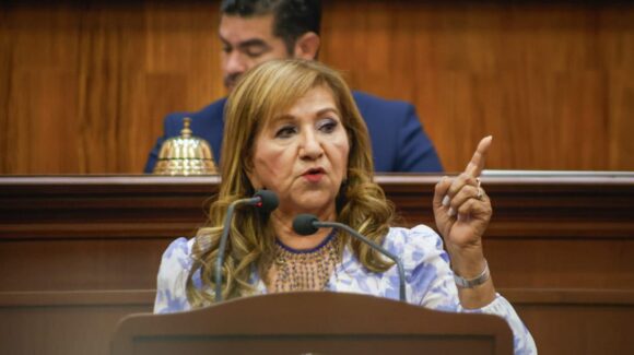 “Las y los morenistas cerramos filas, nos corresponde defender la soberanía”: Tere Guerra desde el Congreso Nacional de Morena