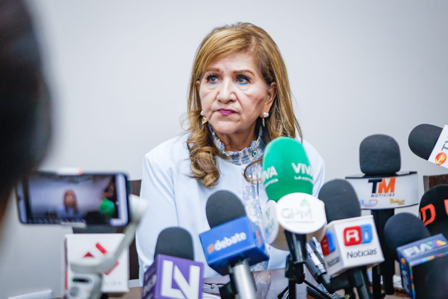 “No descartamos ser objeto de ellas”: Tere Guerra sobre denuncias del PAN por actos anticipados de campaña