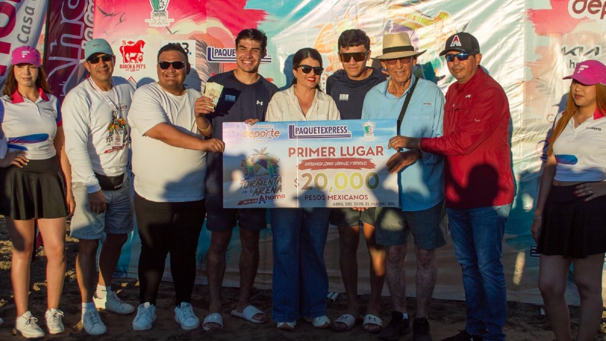 torneo de voleibol playero tormenta en la arena 2026 primer