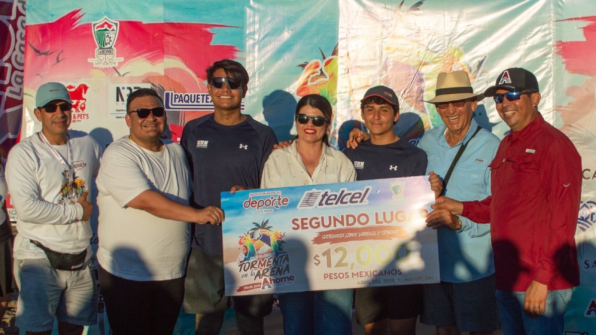 torneo de voleibol playero tormenta en la arena 2026 segundo