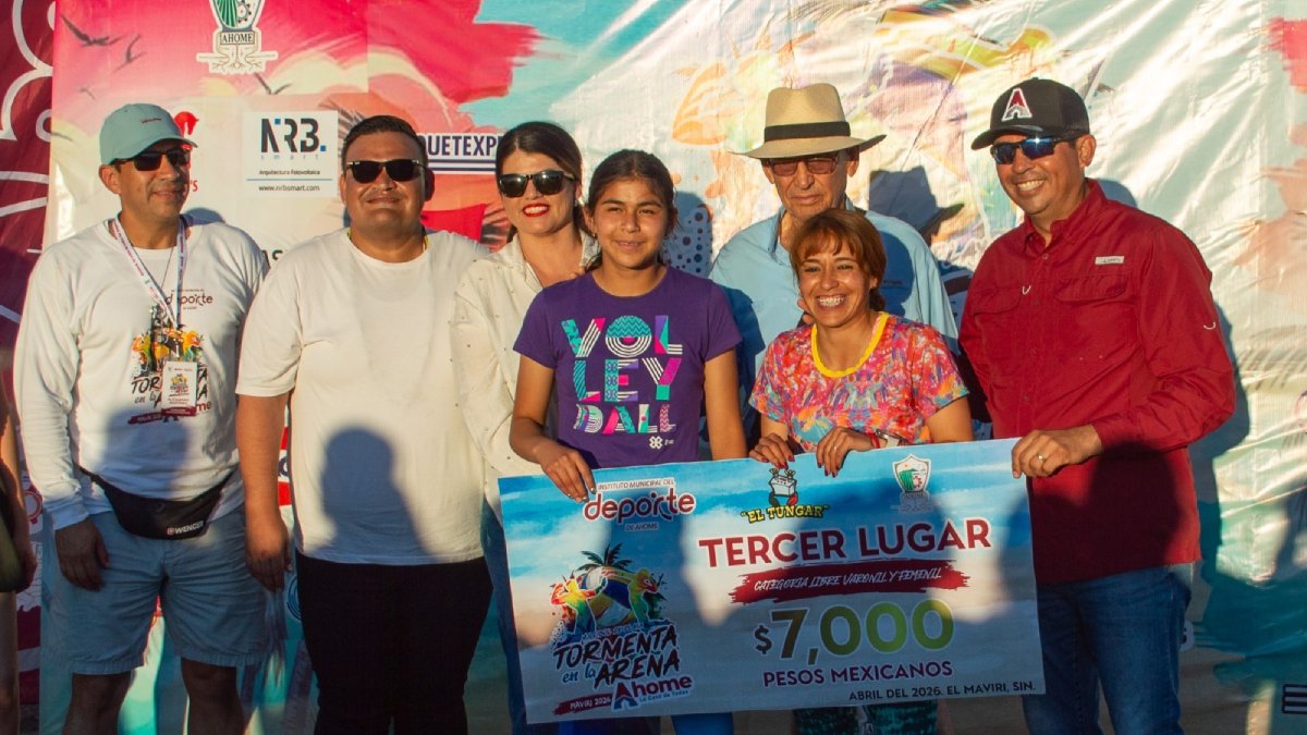torneo de voleibol playero tormenta en la arena 2026 tercer lugar