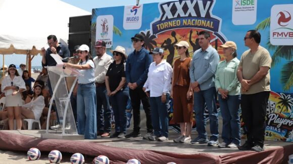 Se reconoce a Las Glorias en Guasave, Sinaloa, como capital nacional de voleibol playero: Secretaría de Turismo del estado
