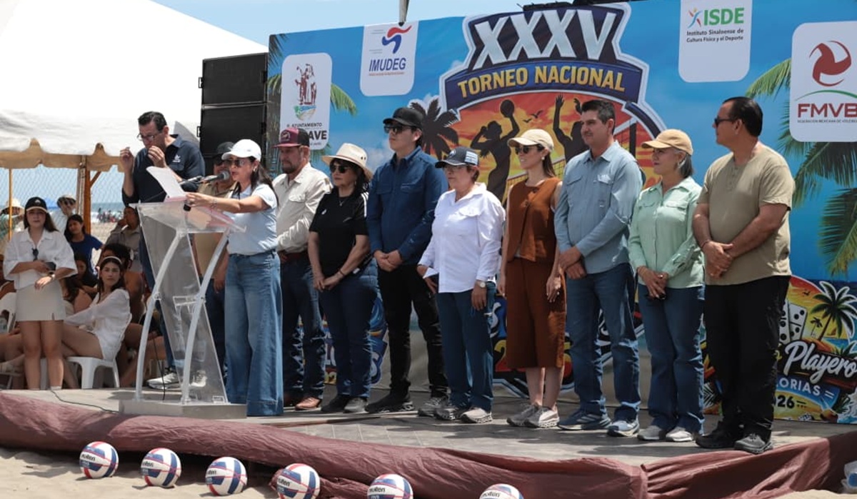 Torneo de Nacional de Voleibol de Playa en Las Glorias, Guasave