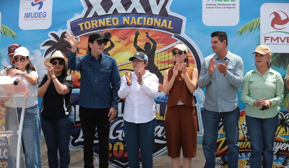 Torneo de Nacional de Voleibol de Playa en Las Glorias, Guasave