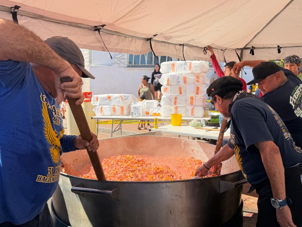 Motoclub Olas Altas sirve su tradicional comida del marlin enchipotlado