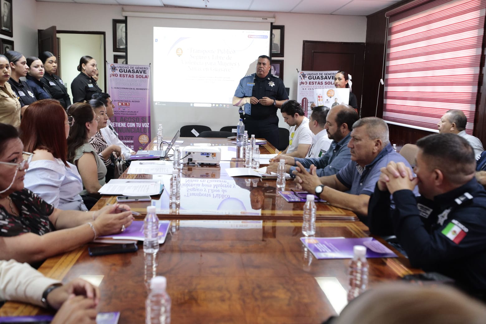 Lanzan “Transporte Público Seguro y Libre de Violencia” en Guasave