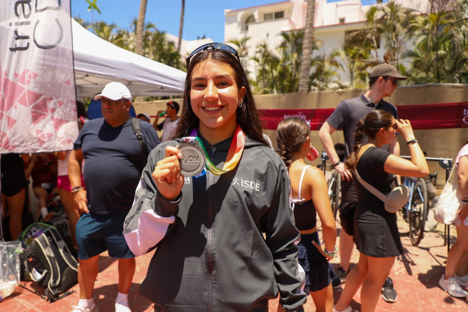 Victoria Medina Quintero, triatleta en la Olimpiada Nacional Conade 2026