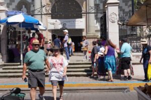 Turistas en Mazatlán