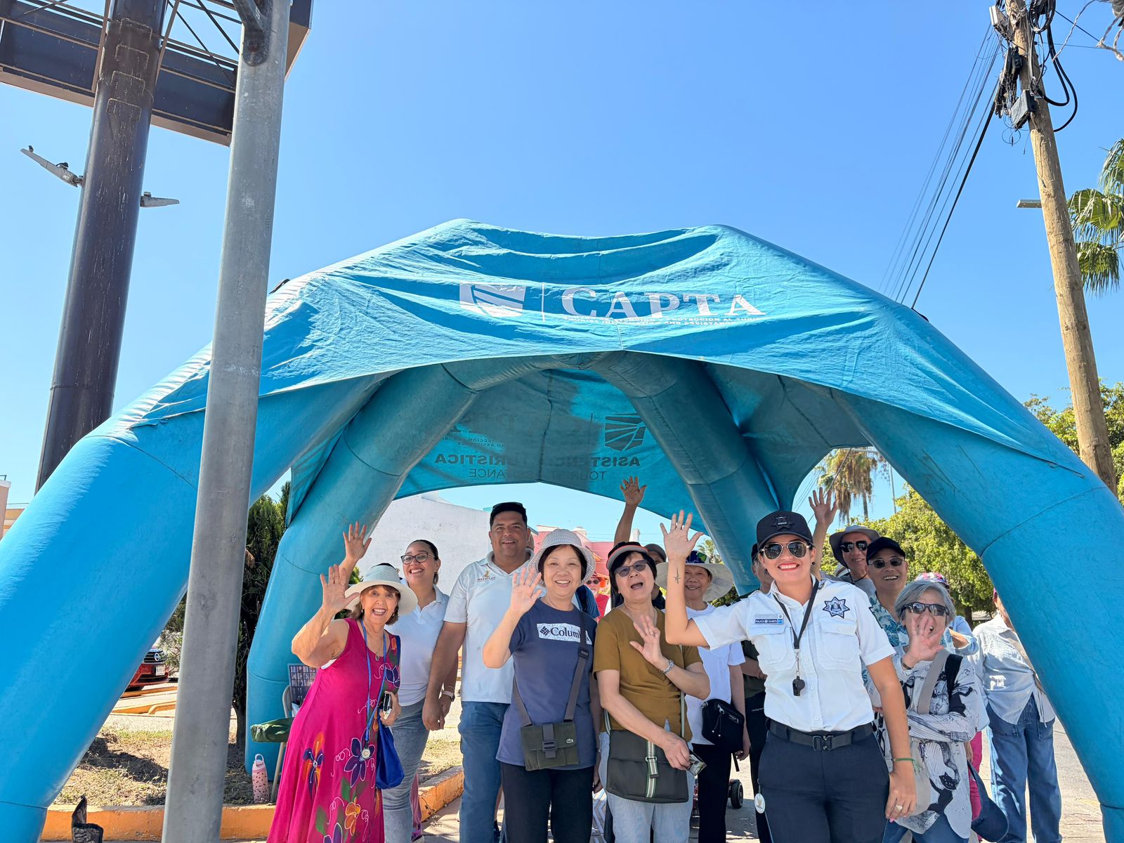 Módulo de atención a turistas en Mazatlán