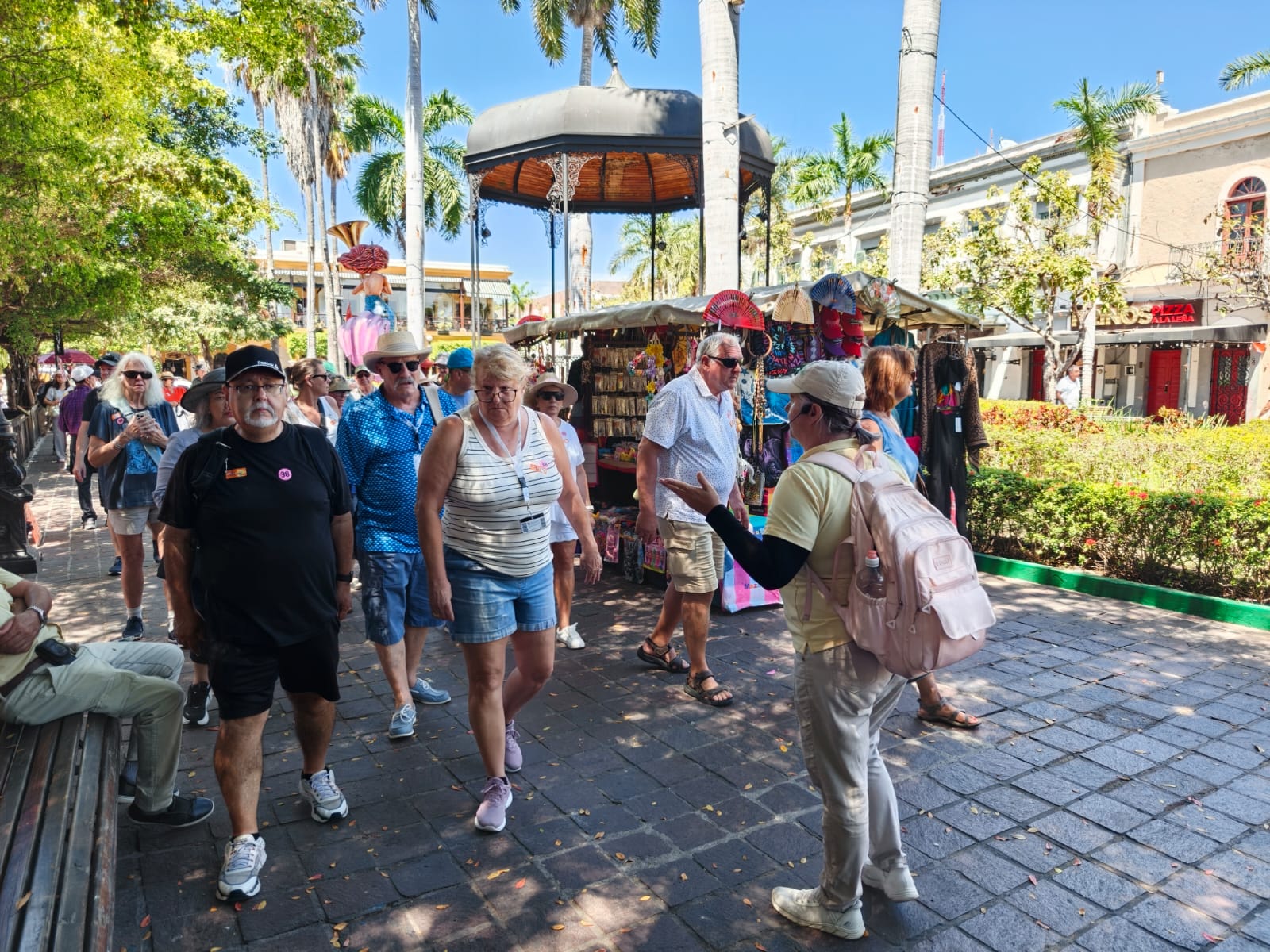 Turistas en Mazatlán