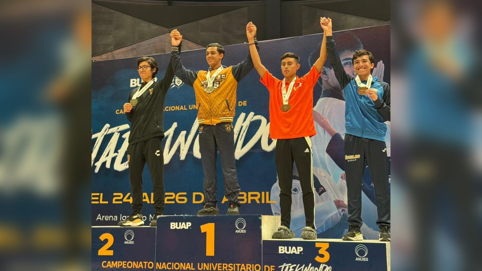 Las Águilas UAS suman tres preseas en Taekwondo de Nacionales ANUIES 2026