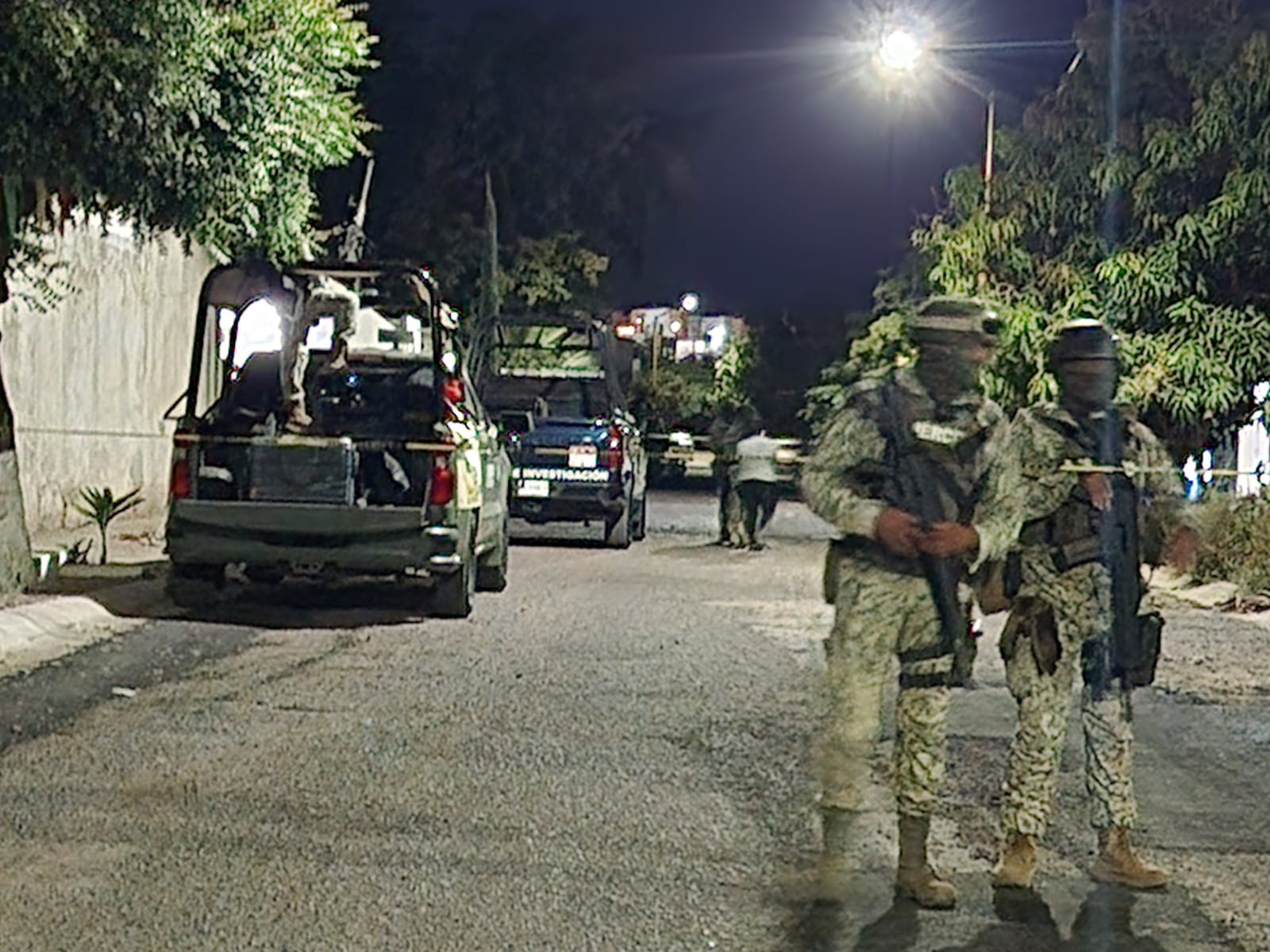 un hombre fue asesinado durante la madrugada en el fraccionamiento las glorias de culiacan sinaloa