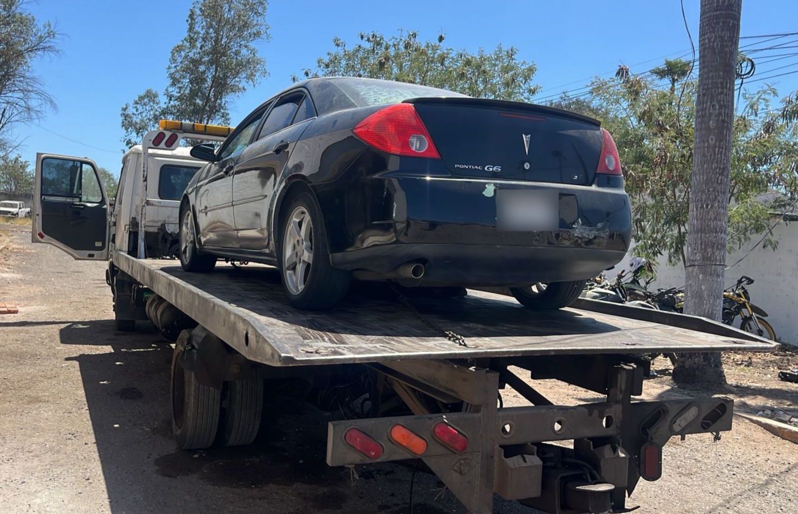 un vehiculo con reporte de robo reciente fue recuperado en culiacan