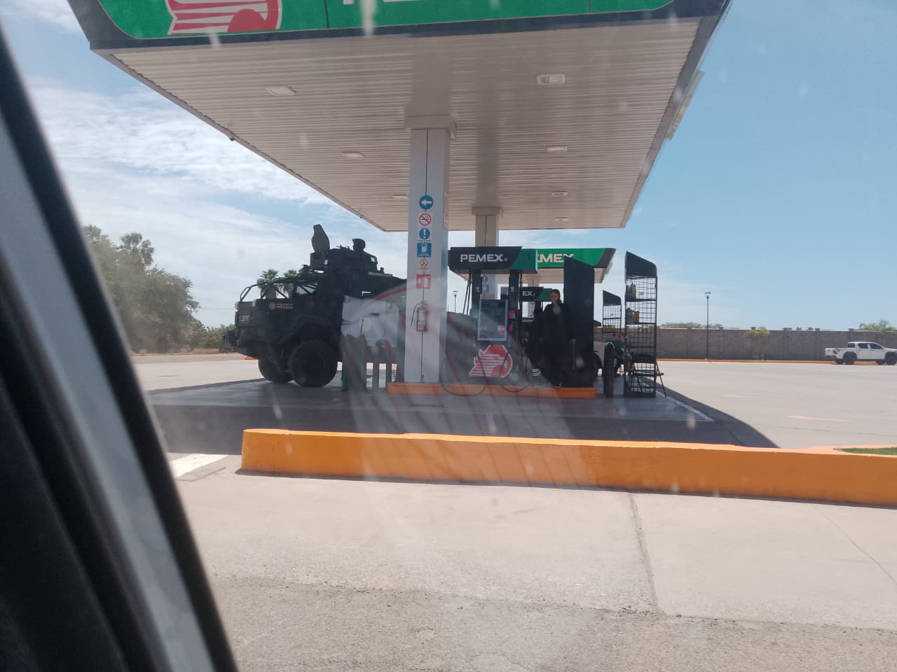 Unidades de la SSPC en operativo en Guasave