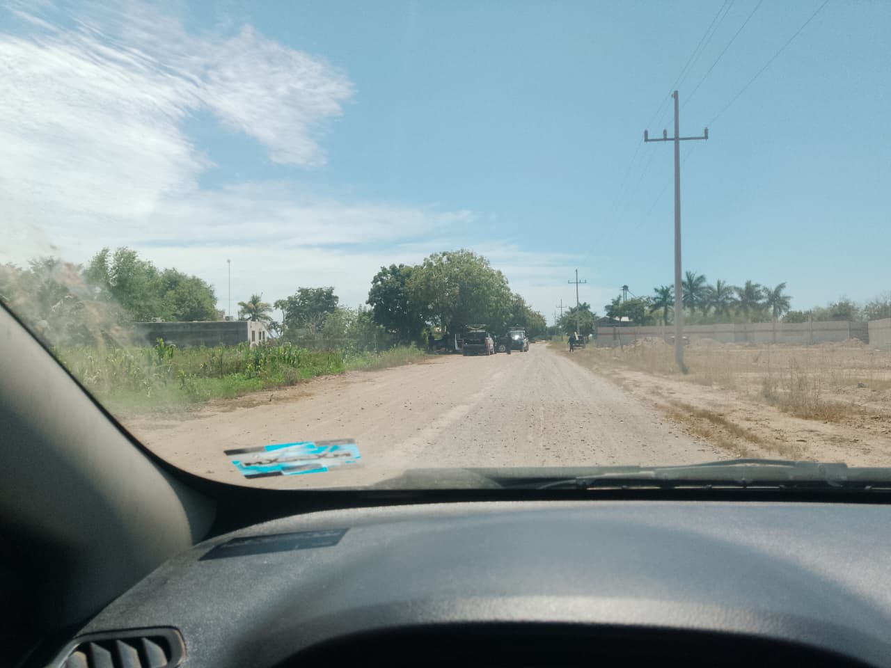 Unidades de la SSPC en operativo en Guasave