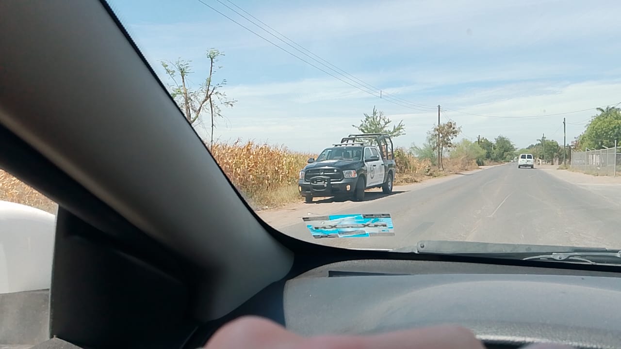 Elementos de la SSPC realizan operativos de recorrido por diversos poblados del municipio de Guasave
