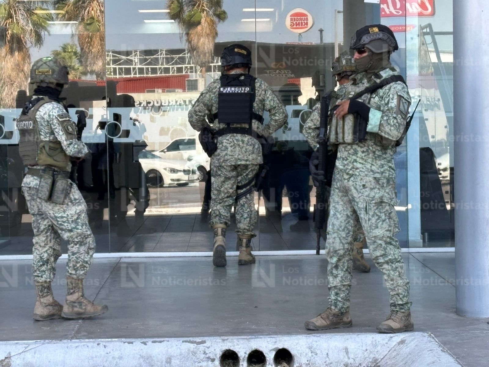 Ejecutado en el interior de un banco de Culiacán