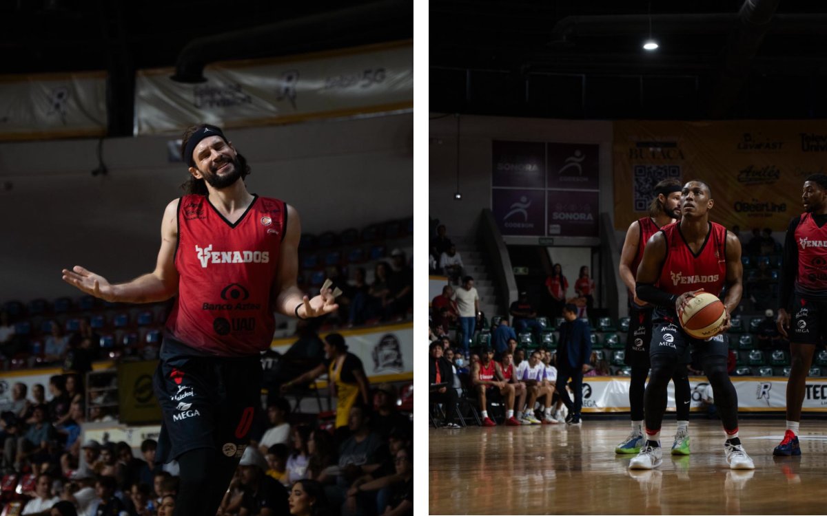 Venados Basketball contra Rayos de Hermosillo
