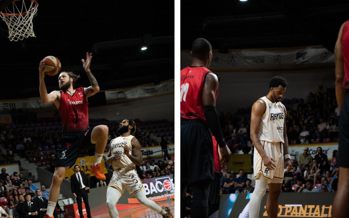 Venados Basketball contra Rayos de Hermosillo