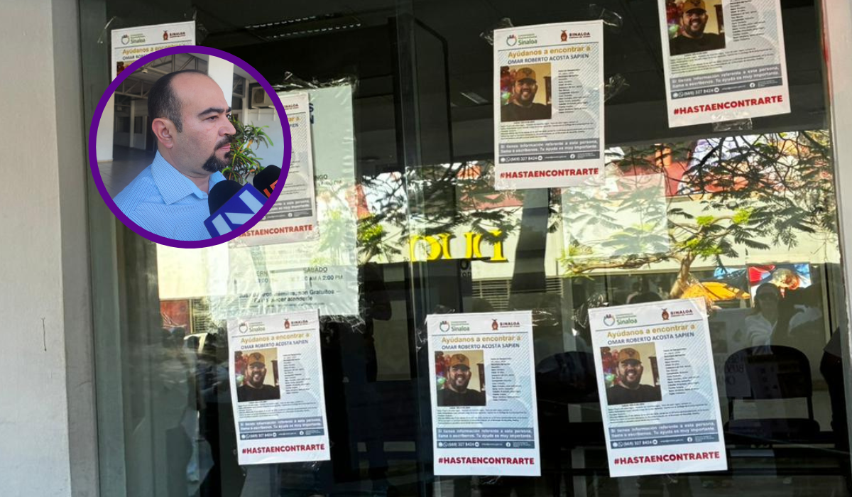 Vicefiscalía atiende a familiares de Omar Roberto, desaparecido en Mazatlán, para compartir información