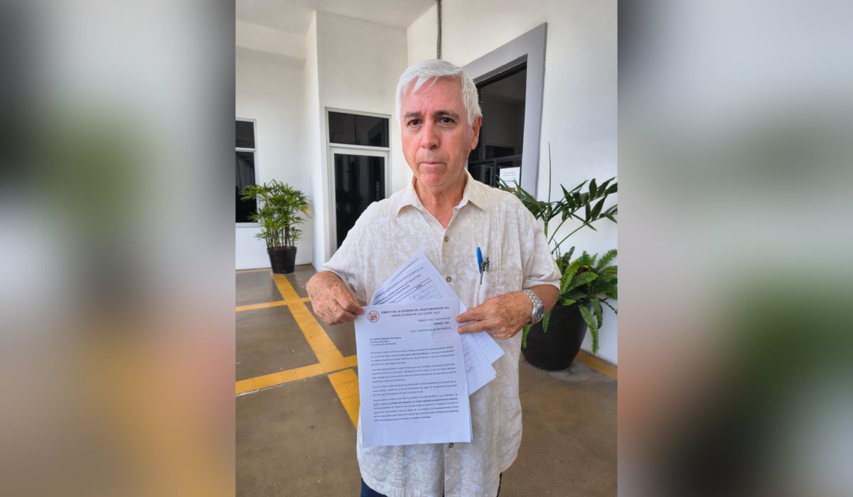 Víctor Estrada González, presidente del Comité por la Dignidad del Derechohabiente del Issste en Sinaloa A.C.