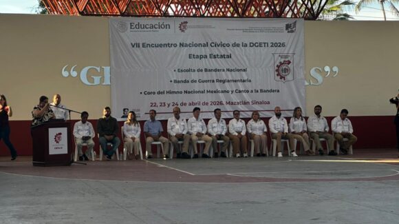 Honor, disciplina y patria: Mazatlán, Sinaloa, recibe a la élite estudiantil del Encuentro Cívico DGETI 2026