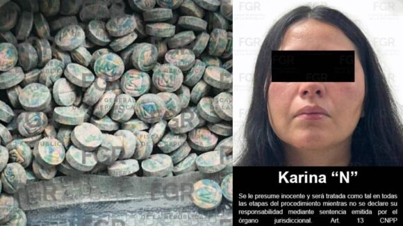 FGR obtiene vinculación contra de Karina por posesión de fentanilo con fines de comercio