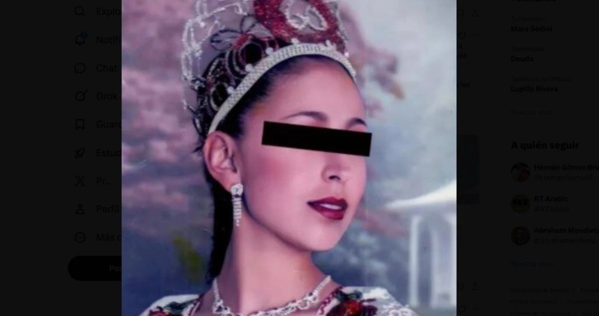 Zaira 'N', exreina de belleza, detenida en Puebla