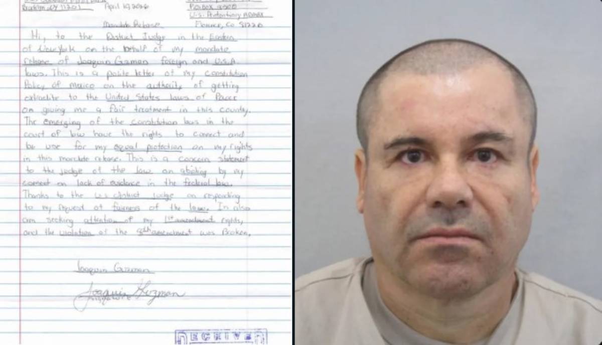 ‘El Chapo’ pide trato justo desde prisión en EE.UU.; denuncia condiciones inhumanas.