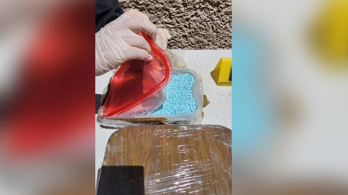 Aseguran 20 kilos de metanfetamina y 25 mil dosis de fentanilo en Chihuahua