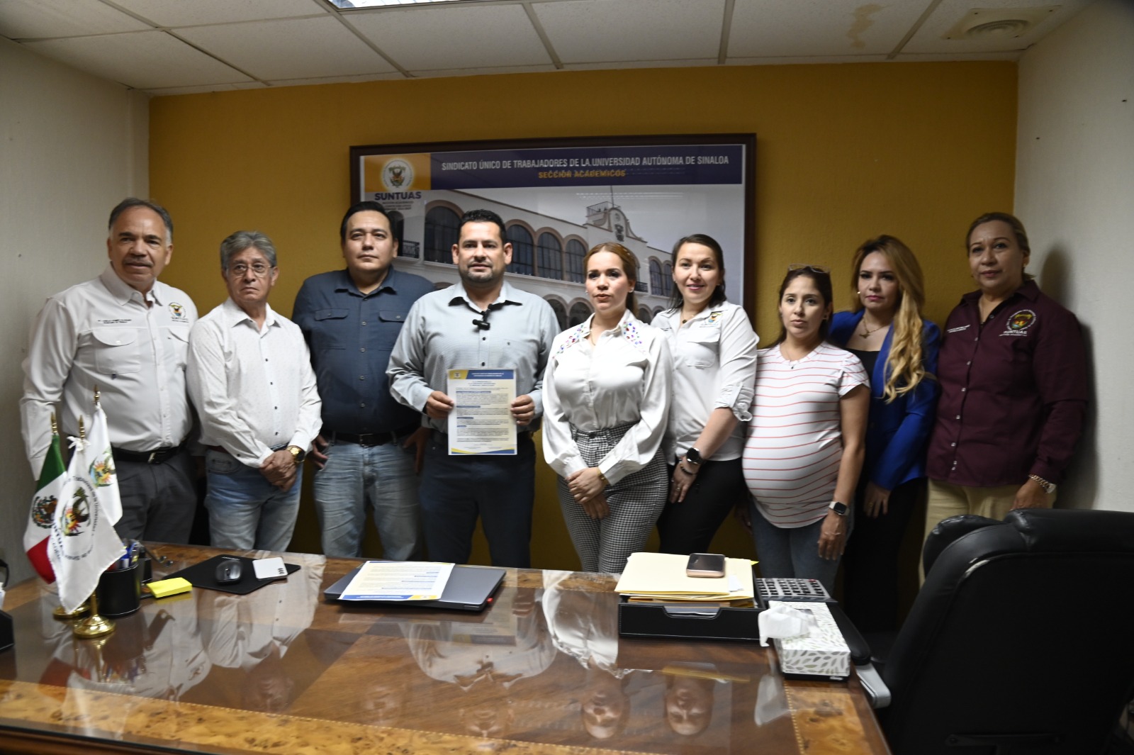 Advierte SUNTUAS realizar paros y movilizaciones si SEP no cumple con el respaldo financiero prometido a la UAS