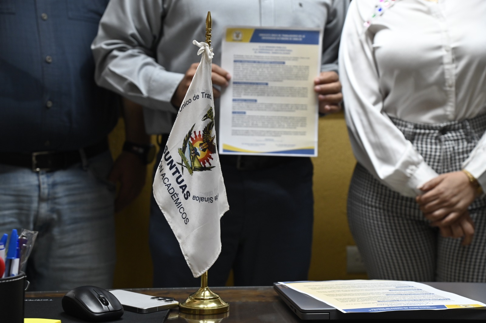 Advierte SUNTUAS realizar paros y movilizaciones si SEP no cumple con el respaldo financiero prometido a la UAS