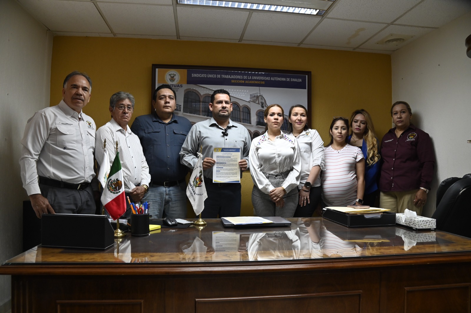 Advierte SUNTUAS realizar paros y movilizaciones si SEP no cumple con el respaldo financiero prometido a la UAS