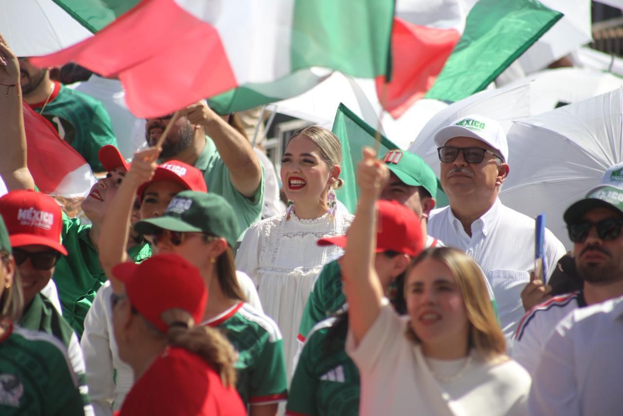 Alcaldesa de Mazatlán, Estrella Palacios, se suma en Culiacán al respaldo nacional a Claudia Sheinbaum